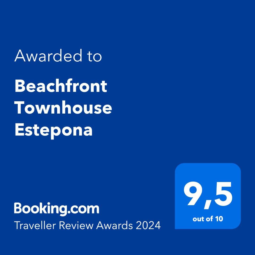 Beachfront Townhouse Estepona Eksteriør bilde